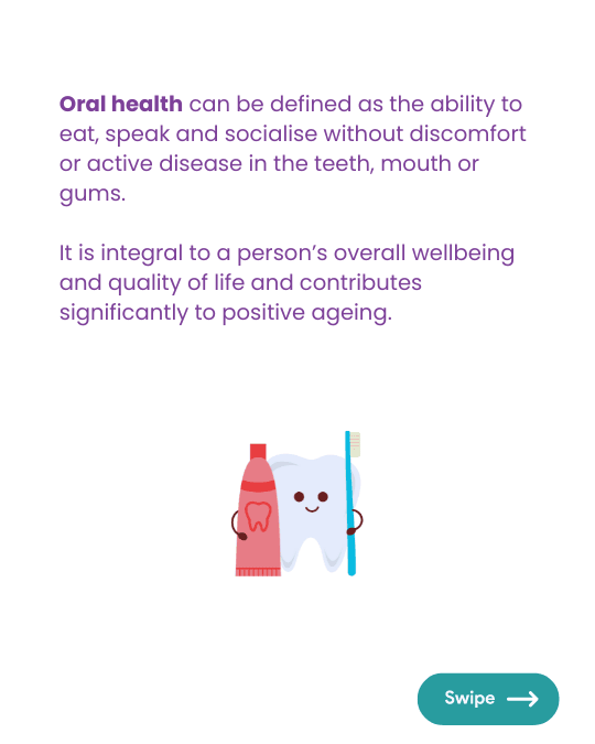 Oral Health for Older Adults Oral Health for Older Adults